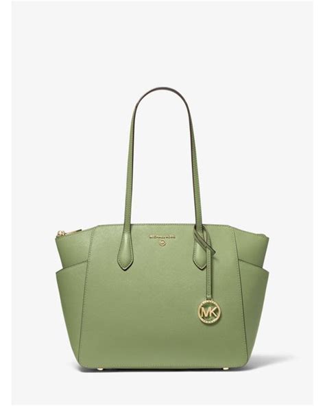 michael kors saige medium tote|Michael Kors medium saffiano bag.